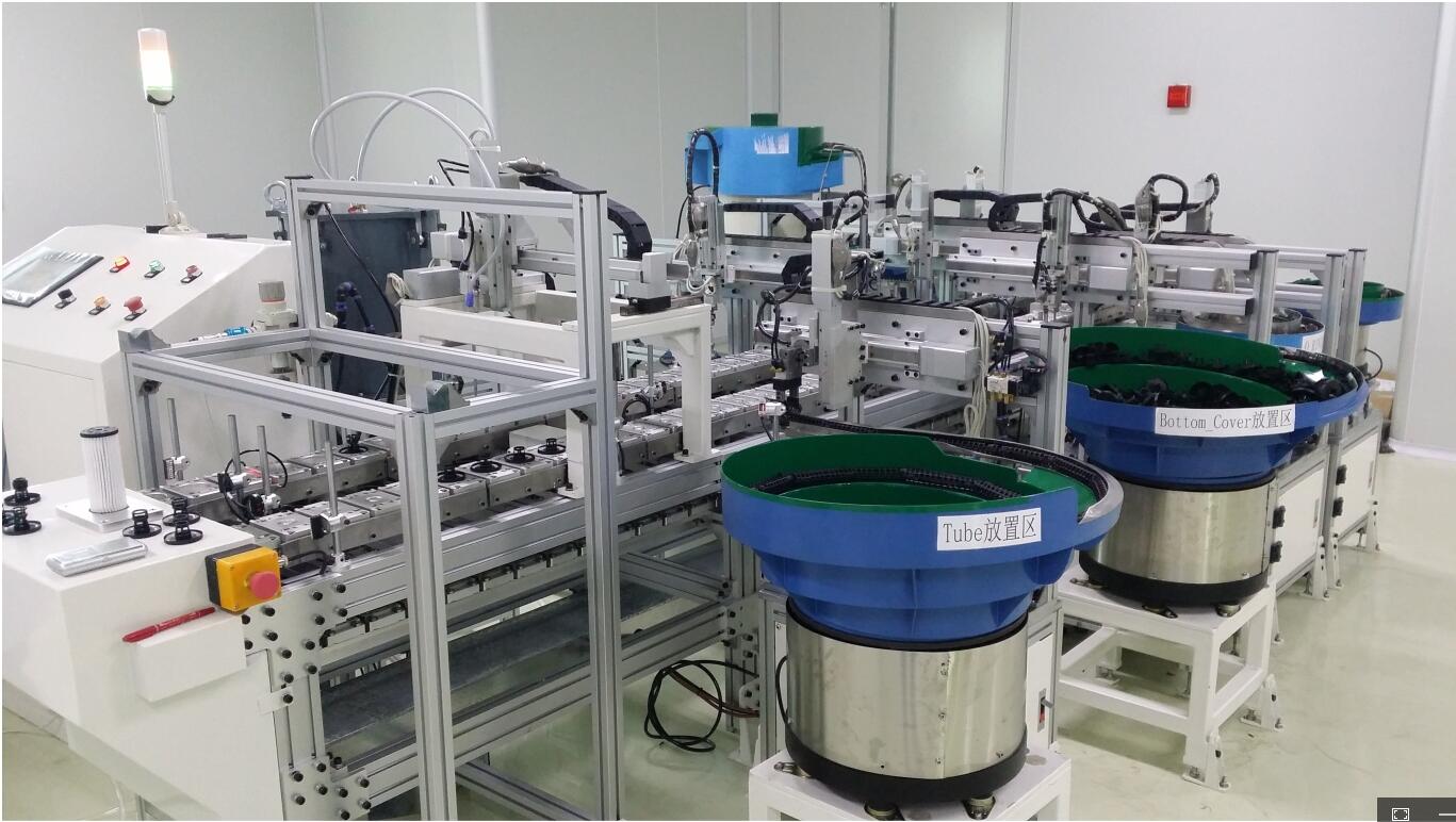 大眾汽車減速箱過濾器自動(dòng)組裝線